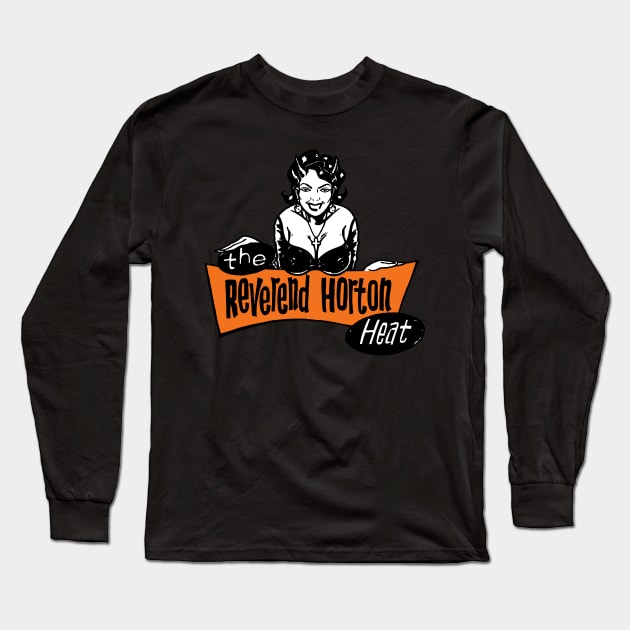 The Reverend Horton heat Long Sleeve T-Shirt by Abstrack.Night